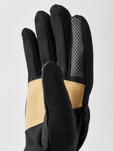 Bilete av Hestra Merino Windwool Liner - 5 Finger 100 Black