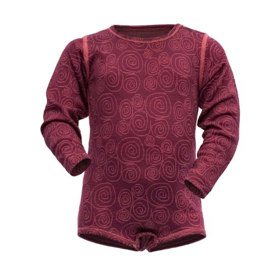 Bilde av Devold DUO ACTIVE MERINO BODY BABY A BEETROOT 