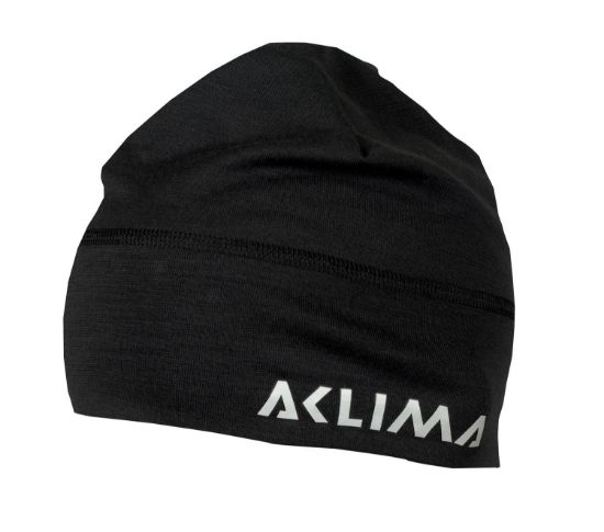 Bilde av Aclima Lightwool 140 Beanie  Jet Black 