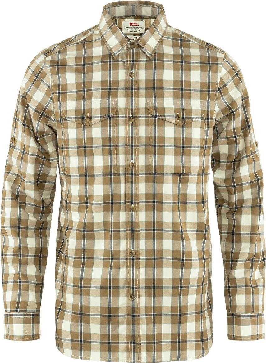 Bilete av Fjällräven Singi Flannel Shirt Ls M 232-614 Buckwheat Brown-Patina Green
