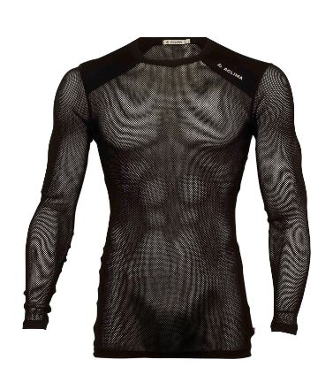 Vis detaljer for Aclima Woolnet Light Crewneck M´S  Jet Black  Bilde av Aclima Woolnet Light Crewneck M´S  Jet Black
