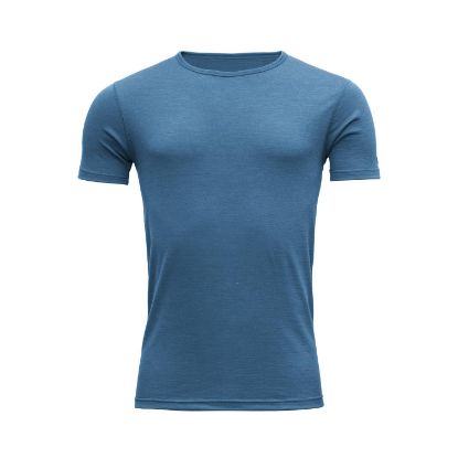 Bilde av Devold BREEZE MERINO 150 T-SHIRT MAN a Blue Melange 