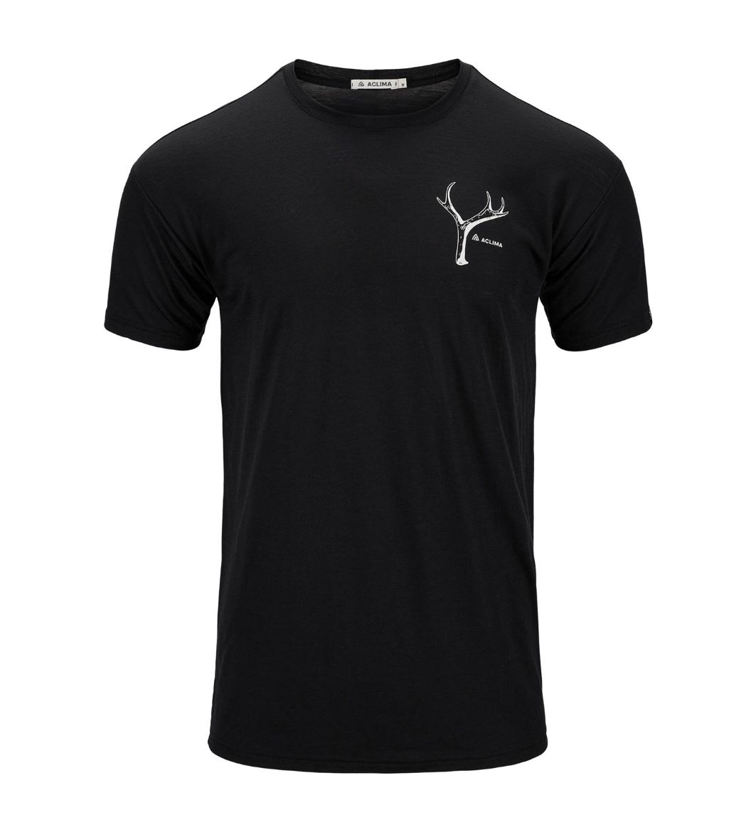 Aclima Lightwool 140 Classic Tee Antler M´S 110456 Fjell & Fritid 1