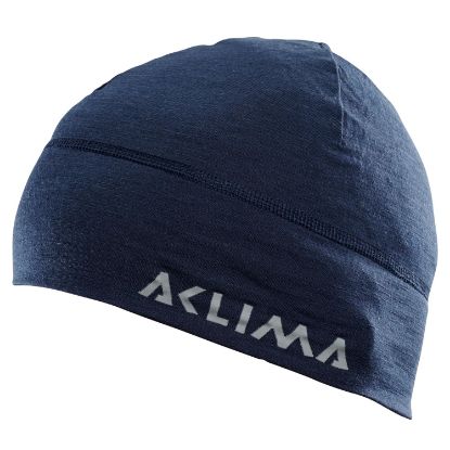 Bilde av Aclima Lightwool 140 Beanie  Navy Blazer 