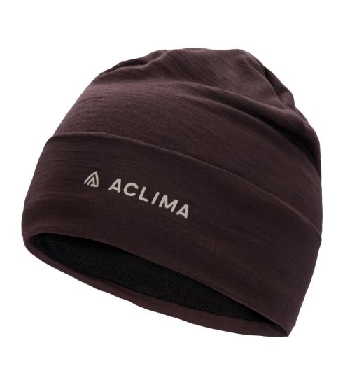 Bilde av Aclima Woolnet Light Beanie U  Chocolate Plum 