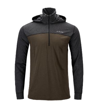 Vis detaljer for Aclima Lightwool 180 Hoodie M´S  Tarmac / Marengo  Bilde av Aclima Lightwool 180 Hoodie M´S  Tarmac / Marengo