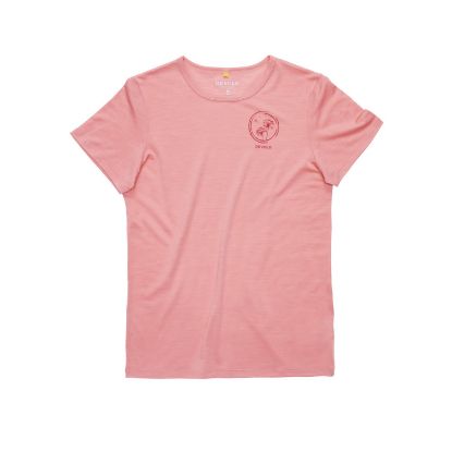 Vis detaljer for Devold ACTIVE "SPRING" TEE WMN A APRICOT  Bilde av Devold ACTIVE "SPRING" TEE WMN A APRICOT