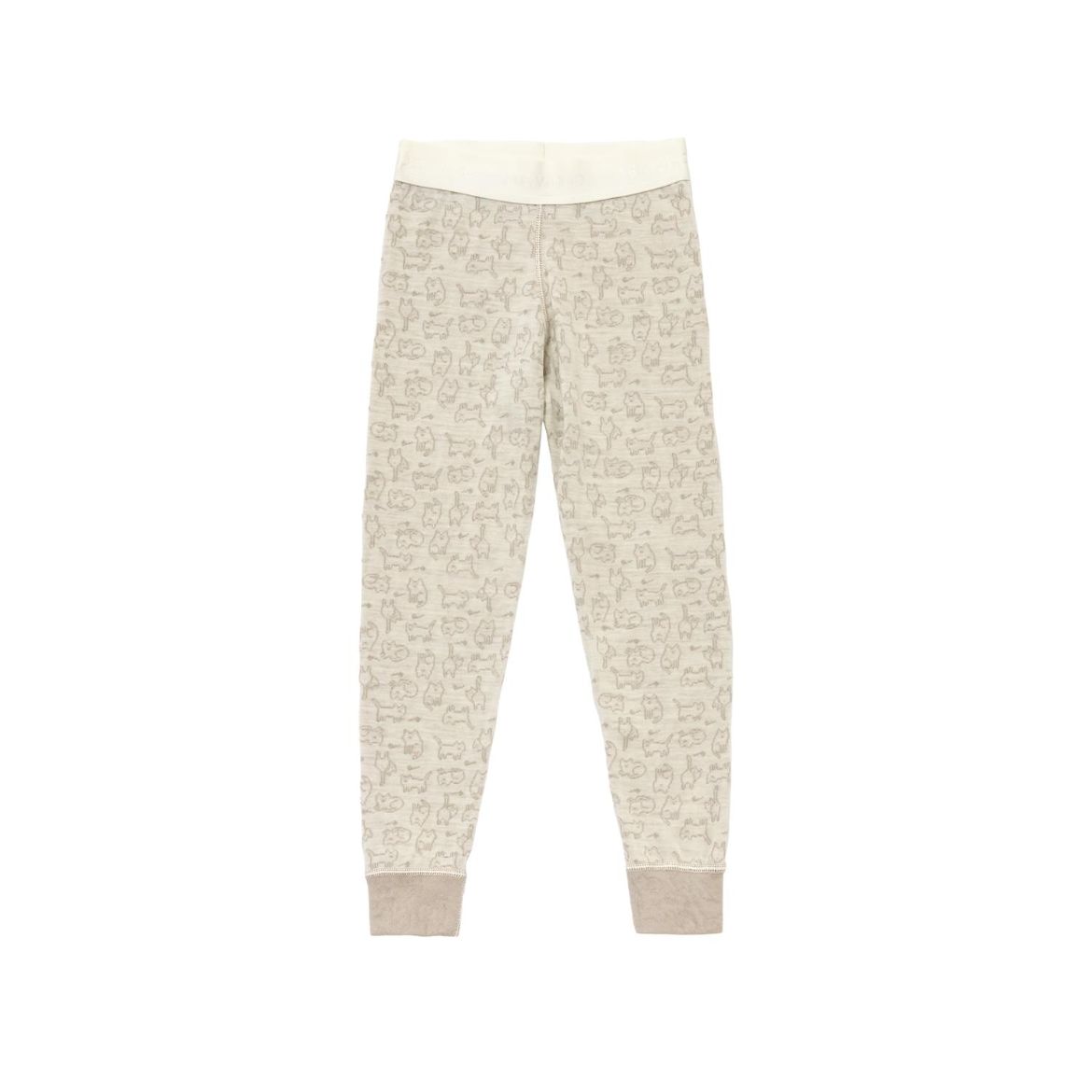 Bilete av Devold DUO ACTIVE MERINO LONGS KID A RAW WHITE Hvit