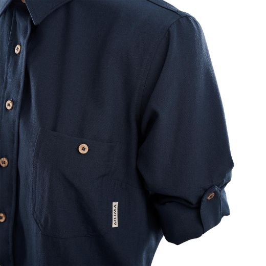 Bilete av Aclima Leisurewool Woven Woolshirt W´S  Navy Blazer 232 Navy Blazer