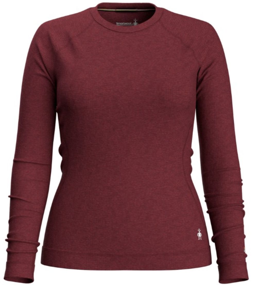 Bilete av Smartwool W Classic Thermal Merino Base Layer Crew Boxed N69 Currant Heather