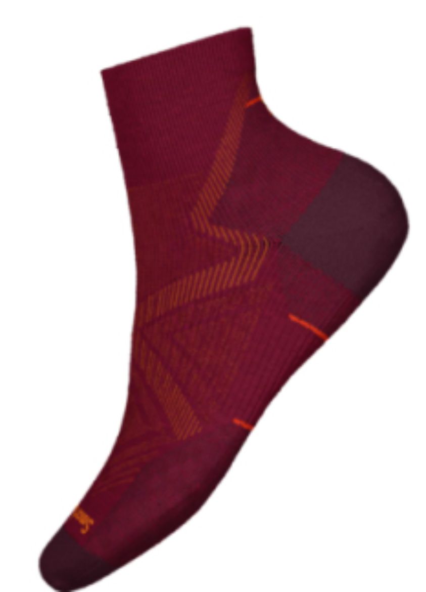 Bilete av Smartwool W Run Zero Cushion Ankle Socks A25 Tibetan Red
