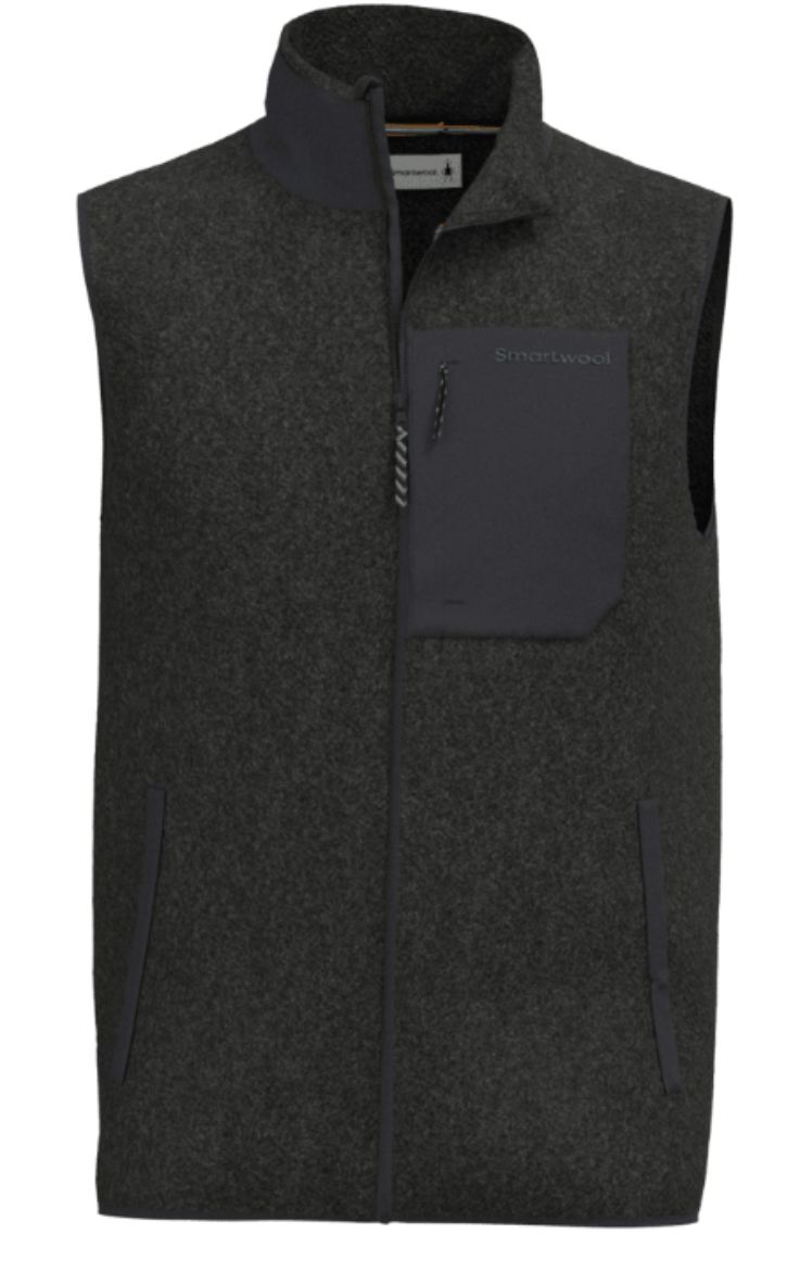 Bilete av Smartwool M Second Cut Fleece Vest 003 Charcoal