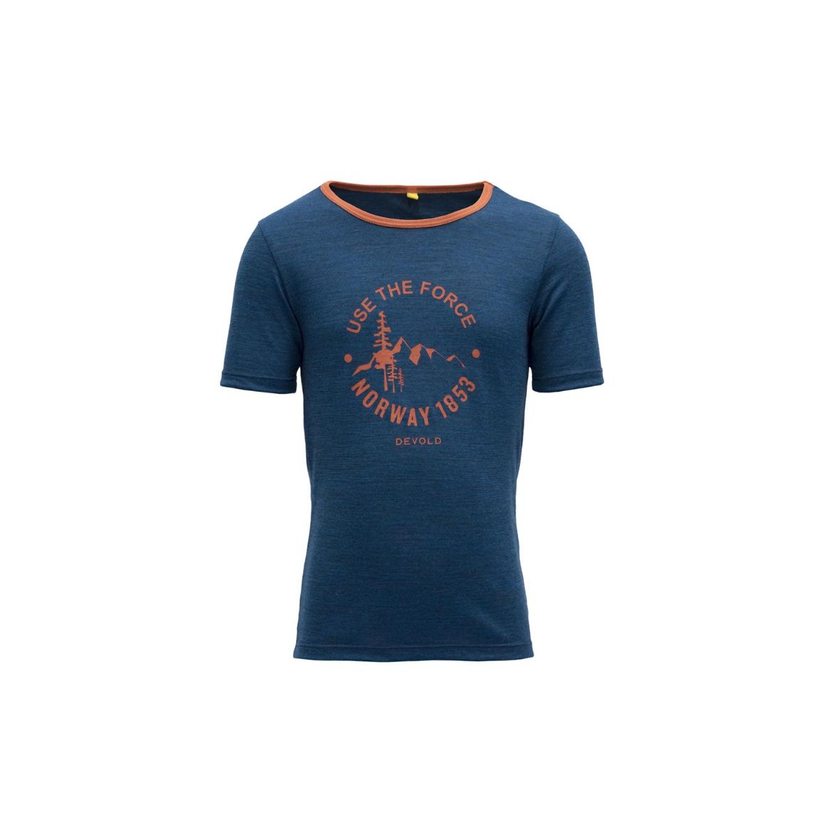 Devold Force Merino Tee Kid GO 293 273 B Fjell & Fritid 1