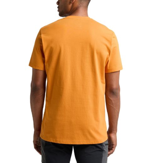 Bilete av Haglöfs Outsider By Nature Print Tee Men 48H Desert Yellow