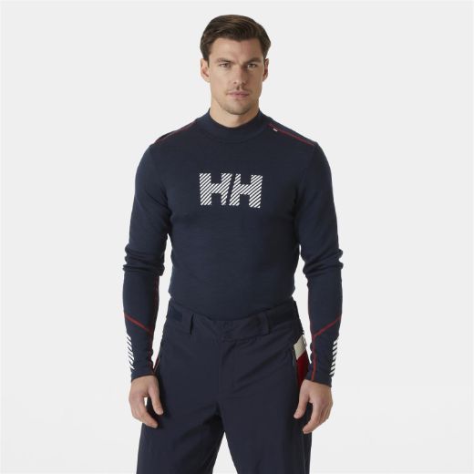 Bilete av Helly Hansen Lifa Merino Midw Logo 597 Navy
