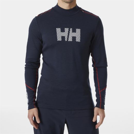 Bilete av Helly Hansen Lifa Merino Midw Logo 597 Navy