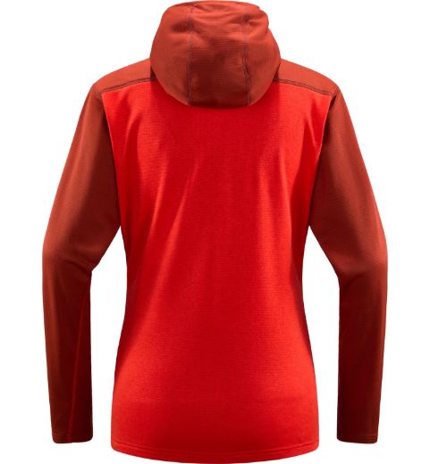 Bilete av Haglöfs ROC Flash Mid Hood Women 5M3 CorrosionPoppy red