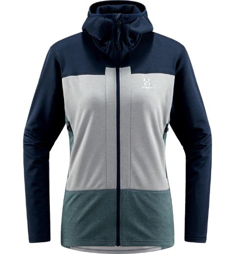 Bilete av Haglöfs ROC Flash Mid Hood Women 4RK Tarn BlueConcrete