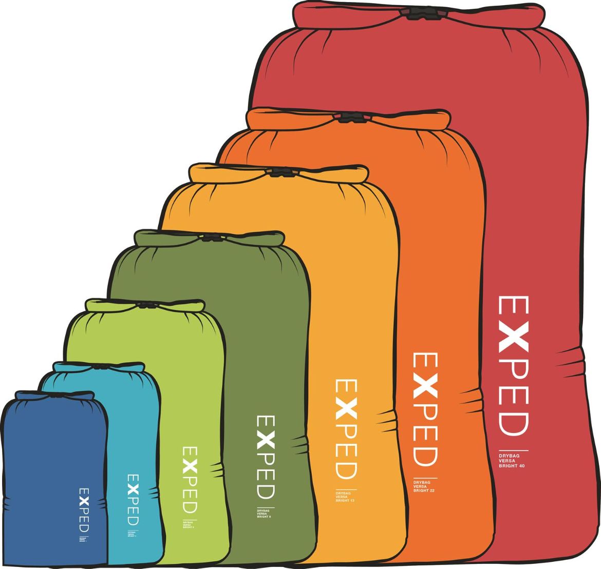 Exped Drybag Versa Bright 3 7640277847965 Fjell & Fritid 1